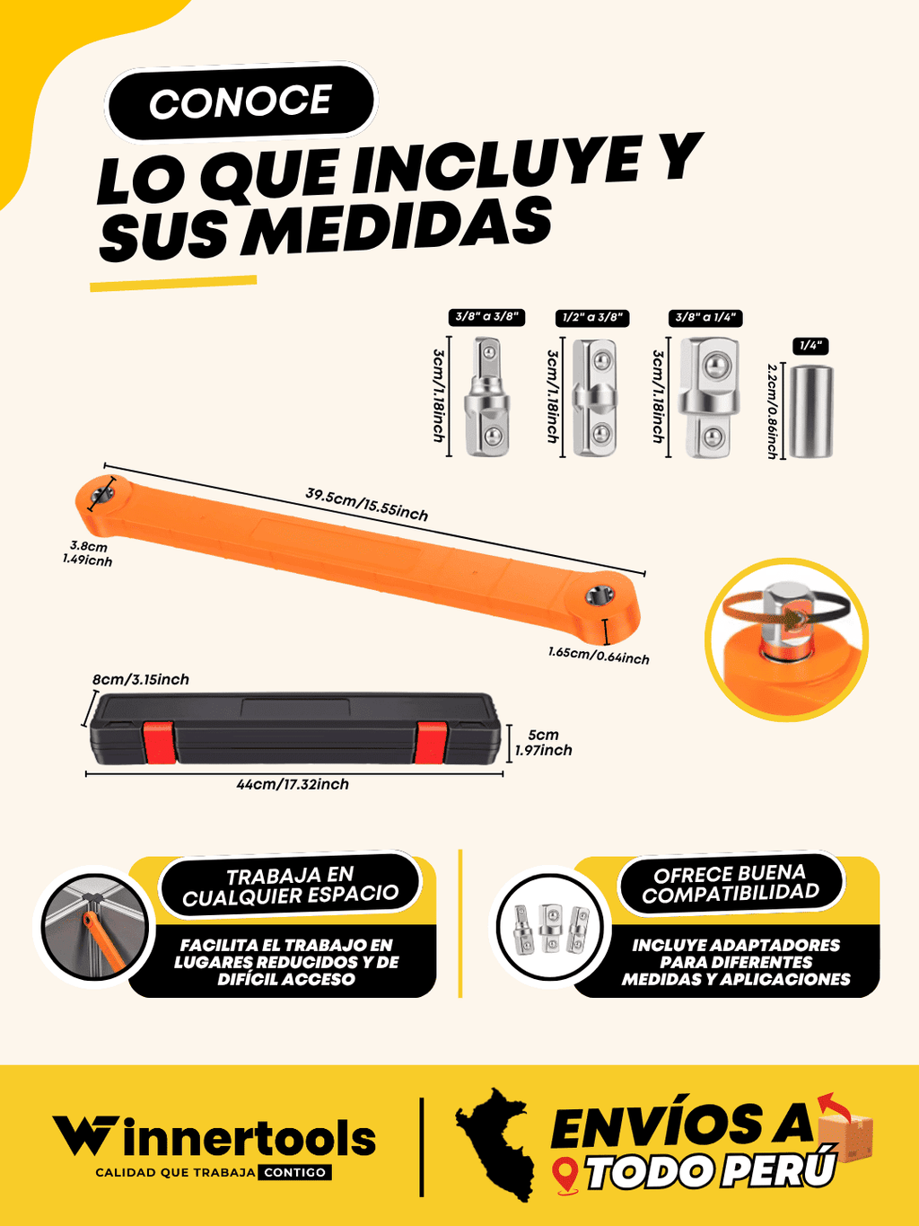 EXTENSIÓN DE TRINQUETE