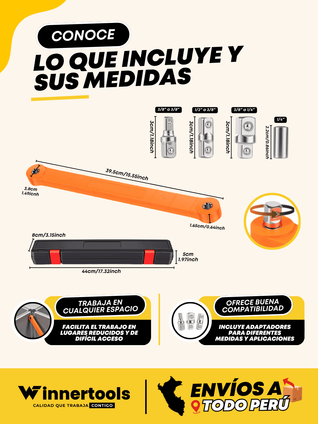 EXTENSIÓN DE TRINQUETE