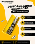 Destornillador de Impacto Manual de Alta Fuerza (Set de 14 Piezas)