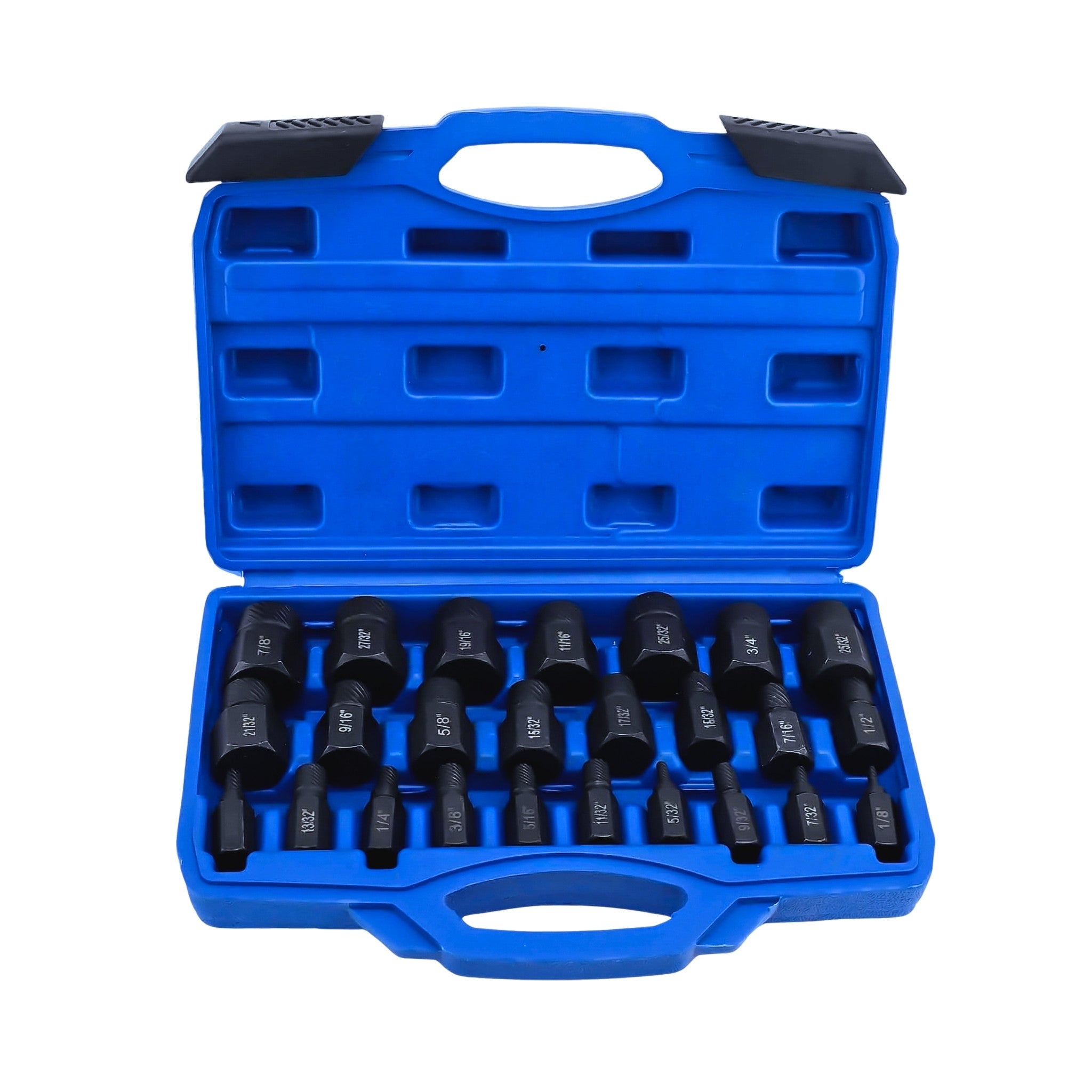 Kit Extractor de Tornillos y Pernos Dañados (Set Profesional de 25 Piezas)